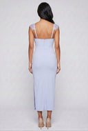 Cowl Neck Midi Dress