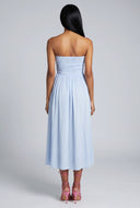 Twist Front Midi Sundress