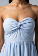 Twist Front Midi Sundress