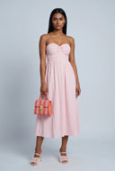 Twist Front Midi Sundress