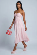 Twist Front Midi Sundress