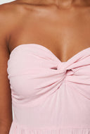 Twist Front Midi Sundress