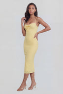 Textured Sweetheart Bustier Dress