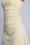Boat Neck Mini Dress