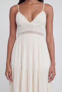 Maryam Tiered Pocket A-Line Sundress