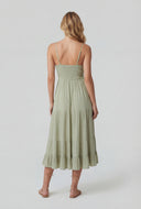 Maryam Tiered Pocket A-Line Sundress