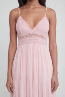 Maryam Tiered Pocket A-Line Sundress