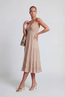 Maryam Tiered Pocket A-Line Sundress