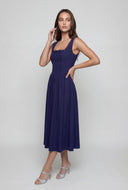 Sleeveless Corset Bodice Peasant Dress