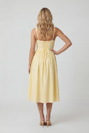 Sleeveless Corset Bodice Peasant Dress