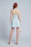 Alessandra Halter Skater Dress