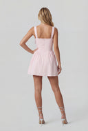 Sol Sweetheart Bow Bustier Skater Dress