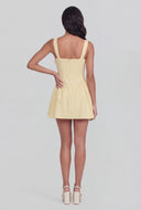 Sol Sweetheart Bow Bustier Skater Dress