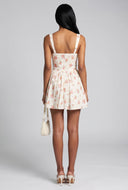 Floral Sleeveless Peasant Dress