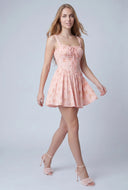 Floral Sleeveless Peasant Dress
