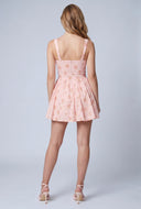 Floral Sleeveless Peasant Dress