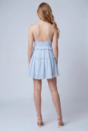 Crochet Insert Mini Dress