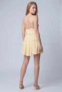 Crochet Insert Mini Dress