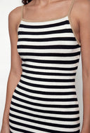 Rib Knit Keyhole Back Maxi Dress