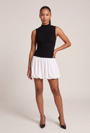 Sleeveless Bubble Hem Dress