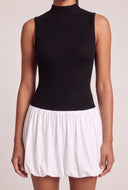 Sleeveless Bubble Hem Dress