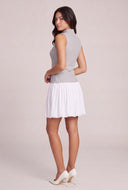 Sleeveless Bubble Hem Dress