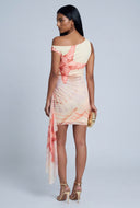 Starfish One Shoulder Mini Dress