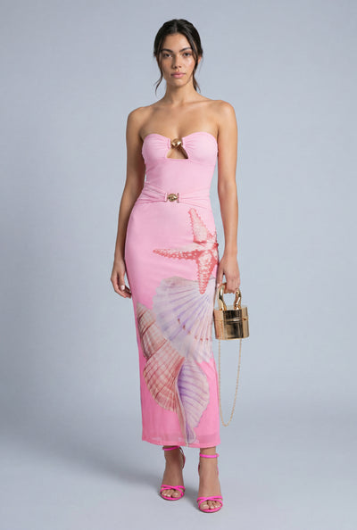 Starfish Cutout Maxi Dress