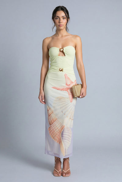Starfish Cutout Maxi Dress