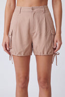 Emmeline Drawstring Cargo Shorts