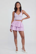 Alisson Tiered Ruffle Skort