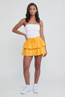 Alisson Tiered Ruffle Skort