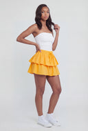 Alisson Tiered Ruffle Skort