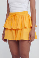 Alisson Tiered Ruffle Skort