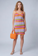Miracle Striped Knit Cami Dress