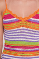 Miracle Striped Knit Cami Dress