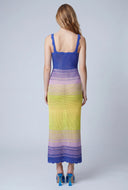 Adrianna Ombre Crochet Maxi Dress
