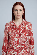 Tropical Button Front Shirt