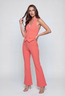 Carter Open Back Halter Vest