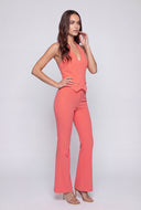 Carter Crepe Flare Dress Pants