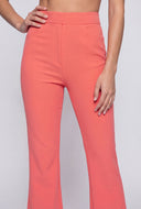 Carter Crepe Flare Dress Pants