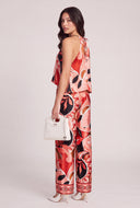 Alora Satin Flyaway Top