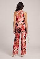 Alora Satin Flyaway Top