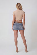 Rock and Roll Acid Wash Top