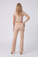 Mineral Wash Fold Over Waist Pants