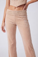 Mineral Wash Fold Over Waist Pants