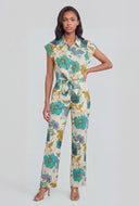 Bailee Botanical Linen Pants