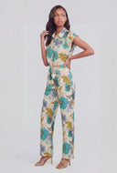Bailee Botanical Linen Pants