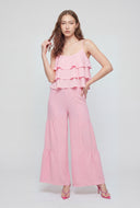 Tiered Ruffle Cami Blouse