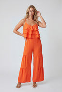 Tiered Ruffle Cami Blouse
